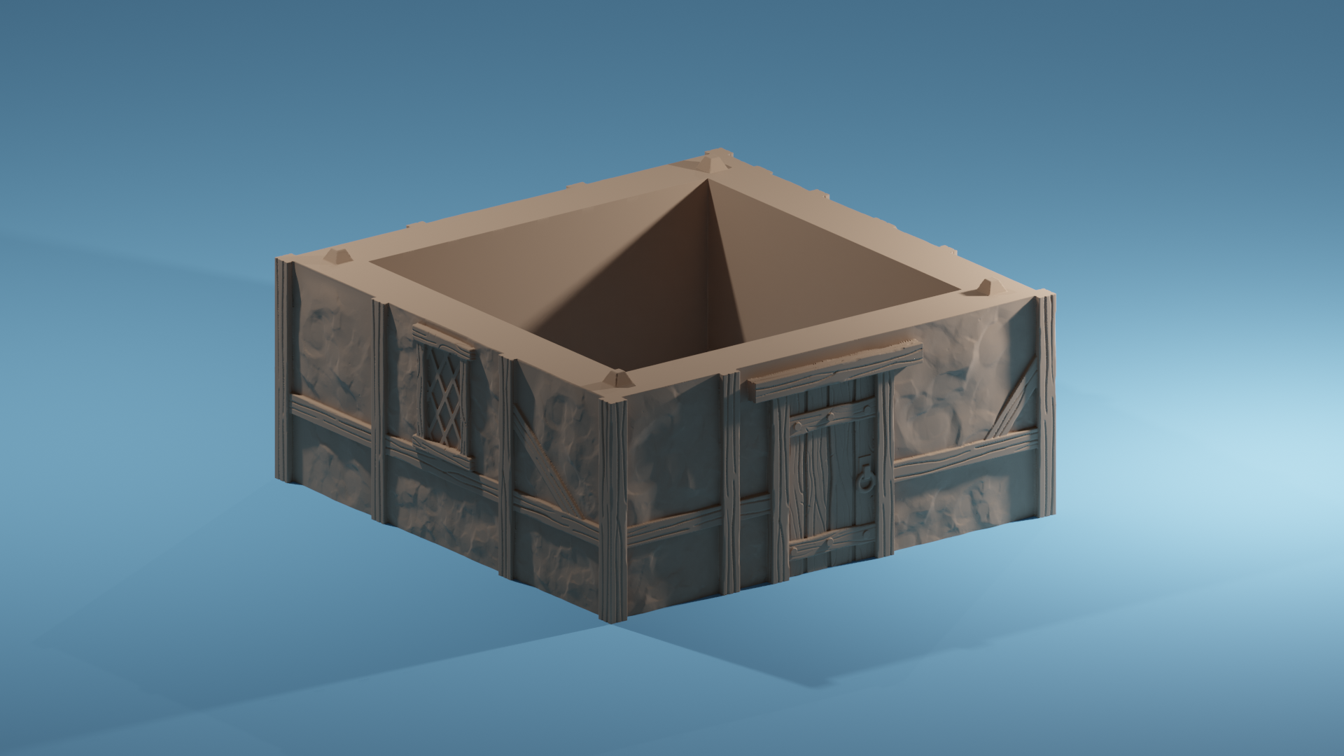Oxwell House mid floor +door v1
